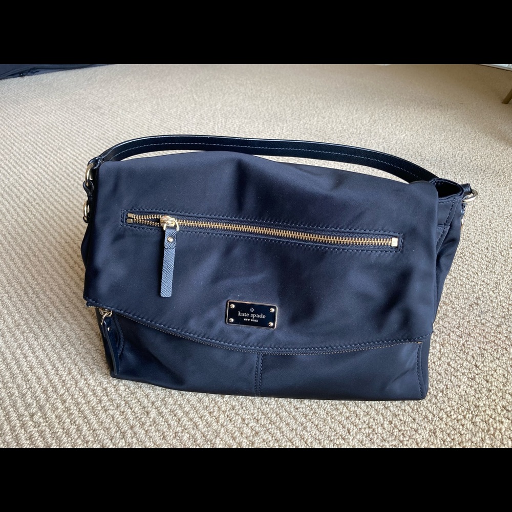 Kate Spade Wilson Road Lyndon Black Nylon Bag